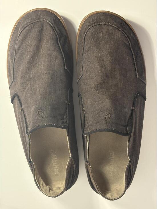 OluKai Other - OluKai Classic Canvas Slip-On Shoes Brown Mens 13